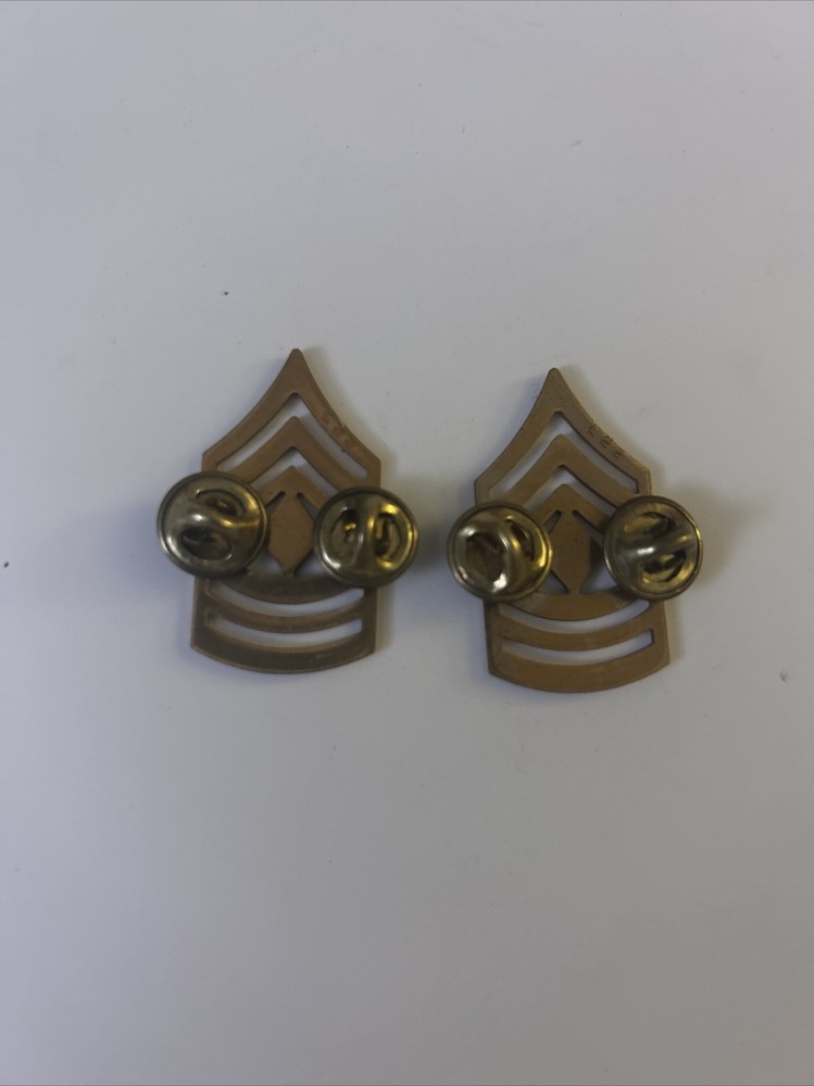 SET OF 1ST SERGEANT RANK PINS