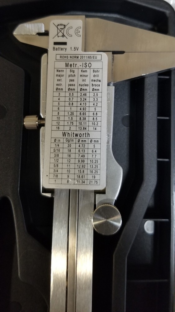 Electronic Digital Caliper Stainless Steel New