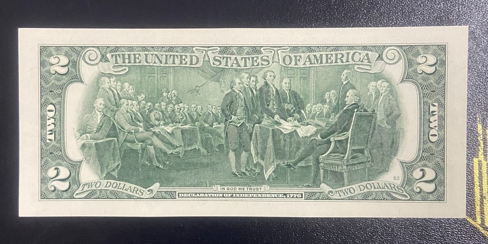2013 $2 Two Dollar Bill Serial RADA# B 5347.7435 . UNC