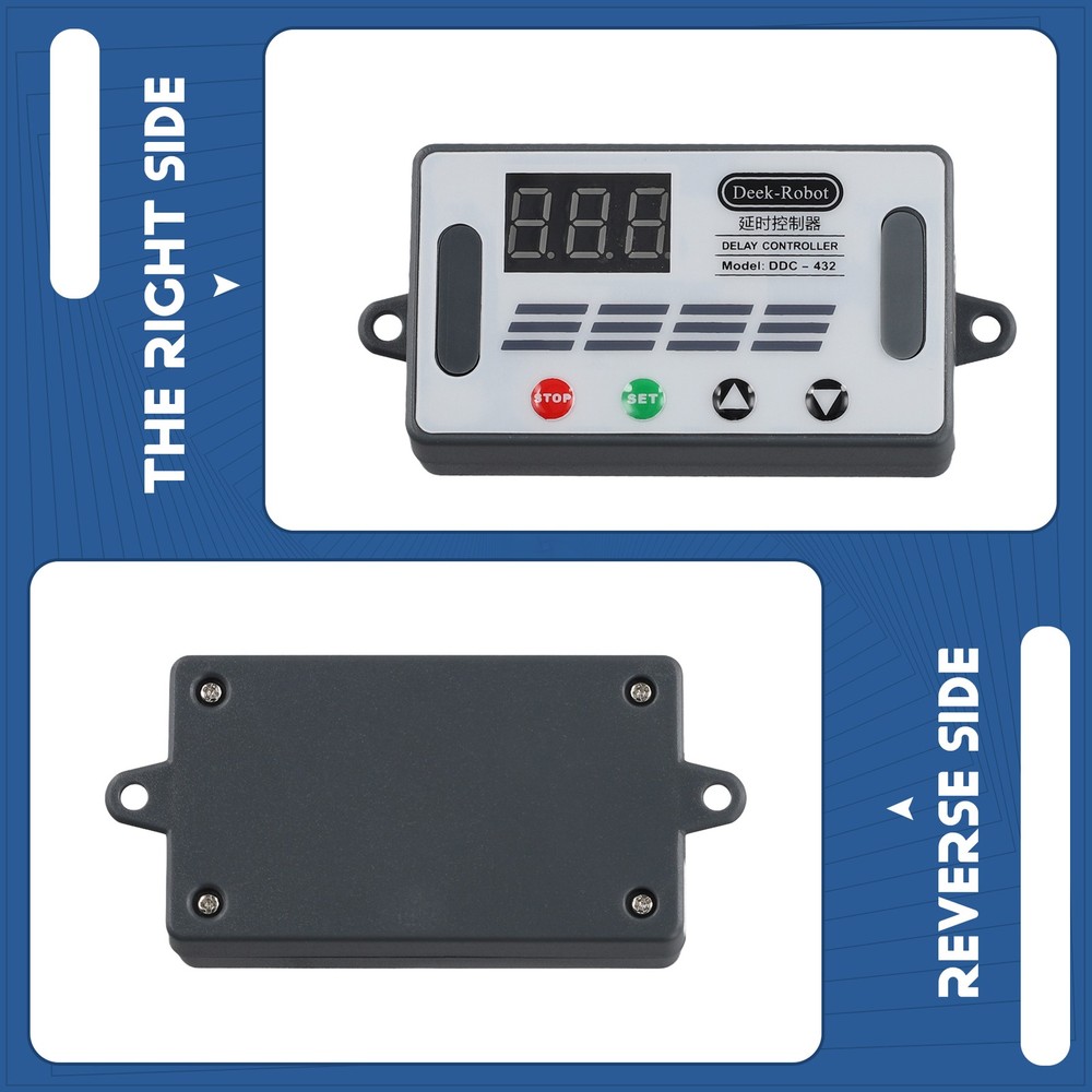 DDC-432 Dual MOS LED Digital Delay Controller Time Delay Relay Trigger5610