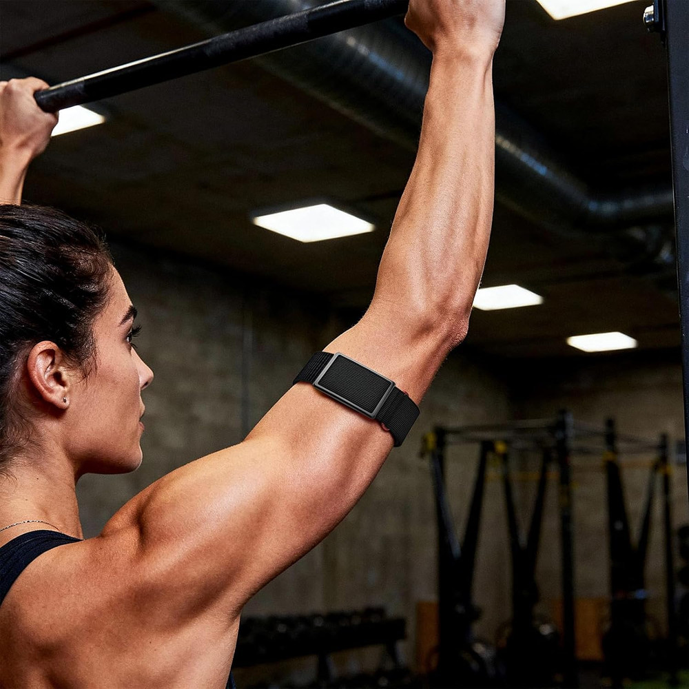 Nylon Armband Compatible with Polar Loop/Visible Tracker Bicep Bands, Adjustable