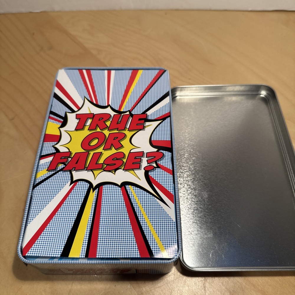 True Or False Trivia Card Game (2011)