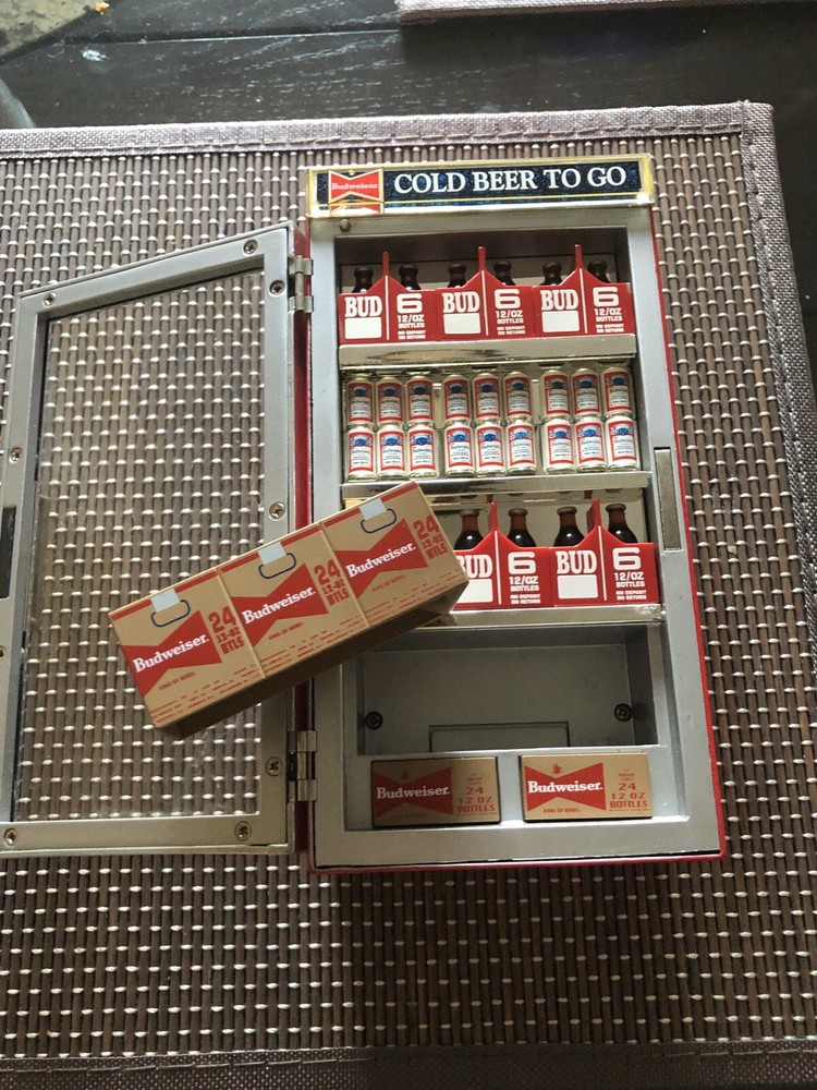 budweiser metal bank