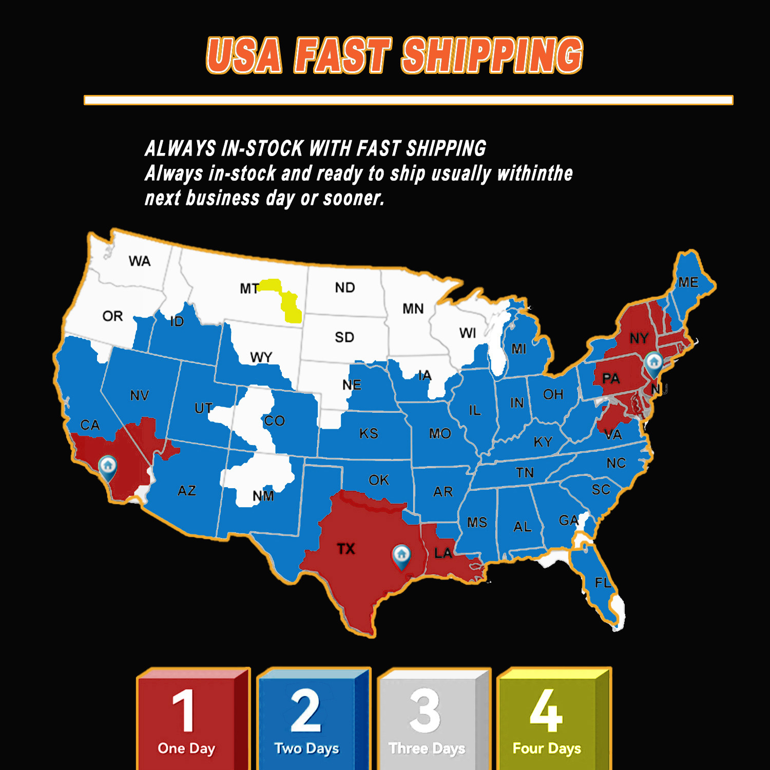 Front Rear Drilled Brake Rotors + Ceramic Brake Pads For 2014-2020 Chevy Impala