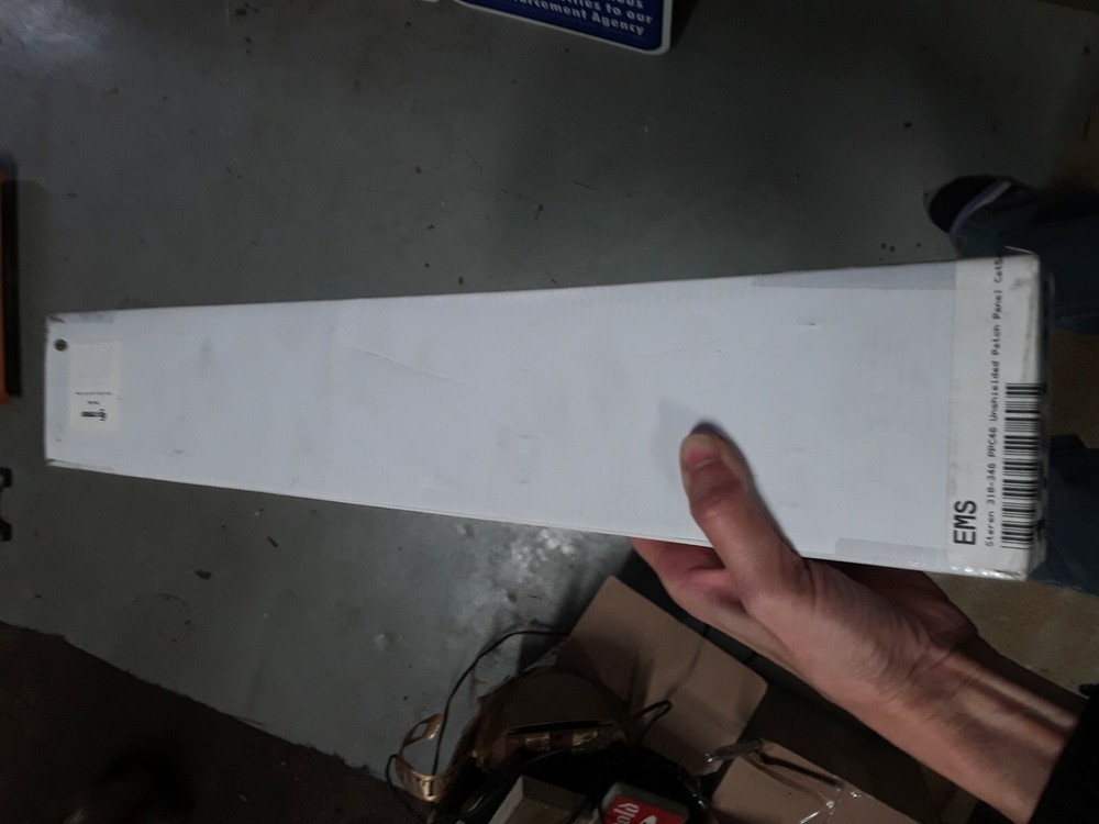 Steren 310-348 48 Port CAT5E Patch New Sealed..ppc48 Patch Panel