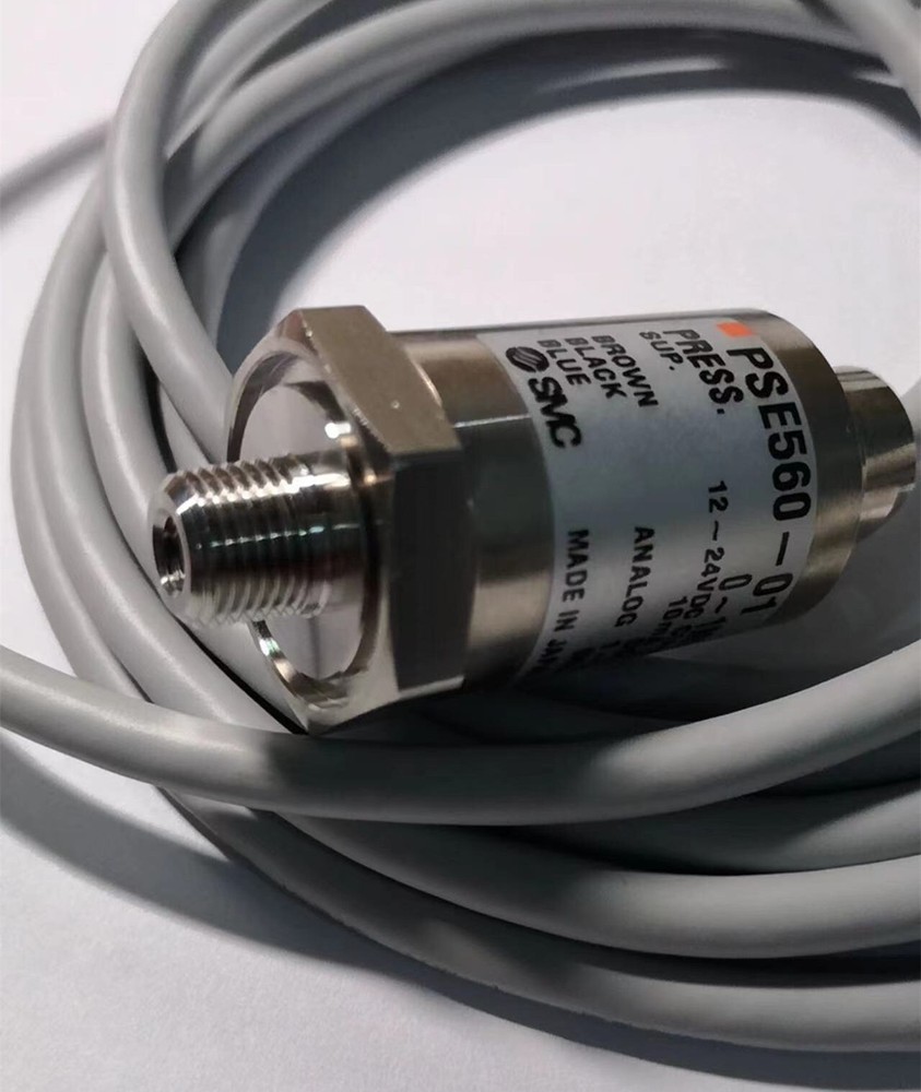 SMC PSE560-01 pressure sensor 0-1MPa 12-24VDC