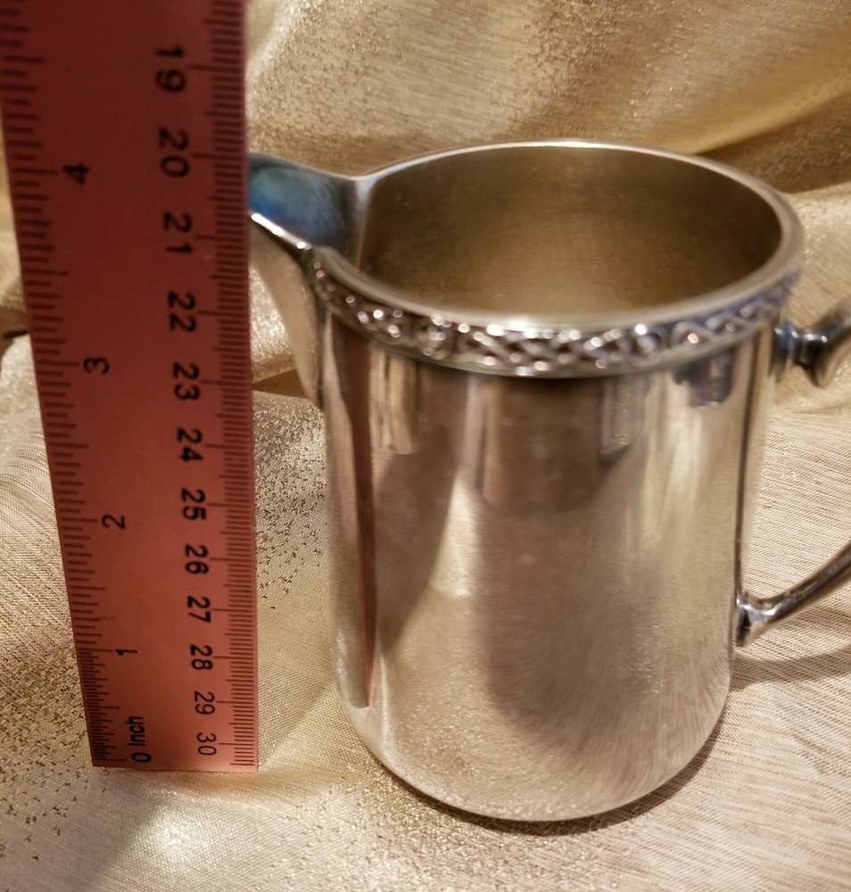 Vtg 1950's EPNS Silver Plate pitcher Creamer 4"