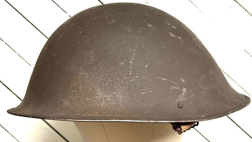 WWII British Model 44 Turtle Helmet