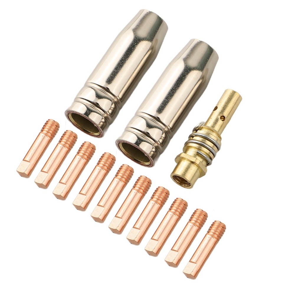 Complete For MIG Welding Kit 13PCS Including Gas Nozzles Diffuser and Tips