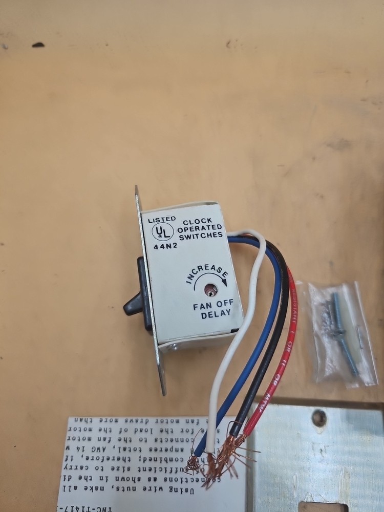 National Controls TNC-T1417-120 Wall Switch.