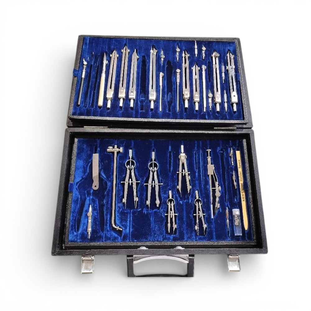 KENT UCHIDA Drafting Set Black Case