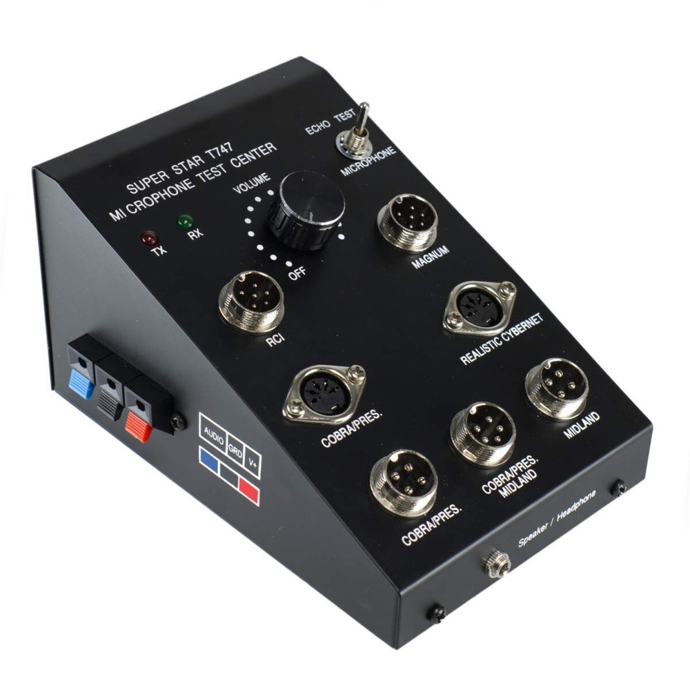 CB Radio Microphone Testing Station, Superstar