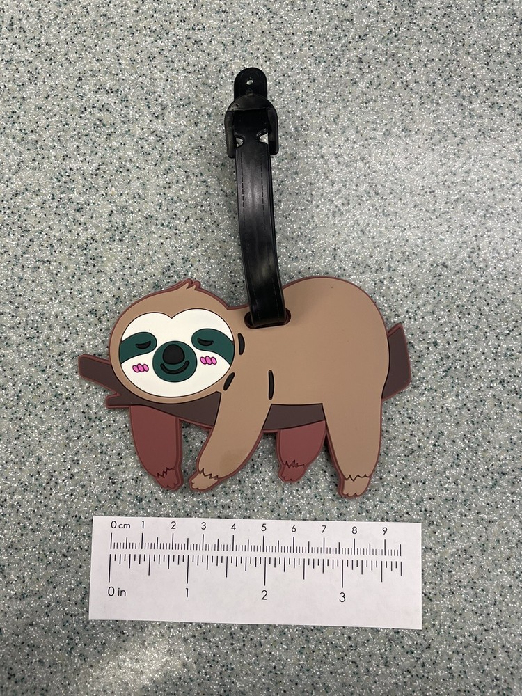 Sloth Luggage Tag