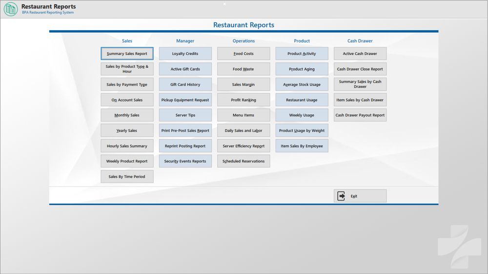 BPA All-In-One Restaurant POS System