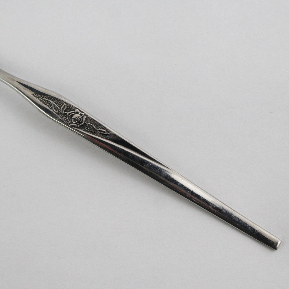 Tradition Flatware Unknown Pattern Stainless Serving Fork 8.5" Rare