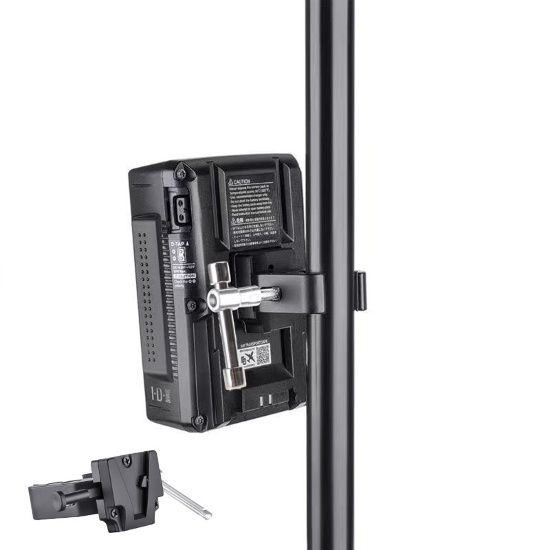 Professional V Bracket with Metal Handle Claw Clamp for Camera Support