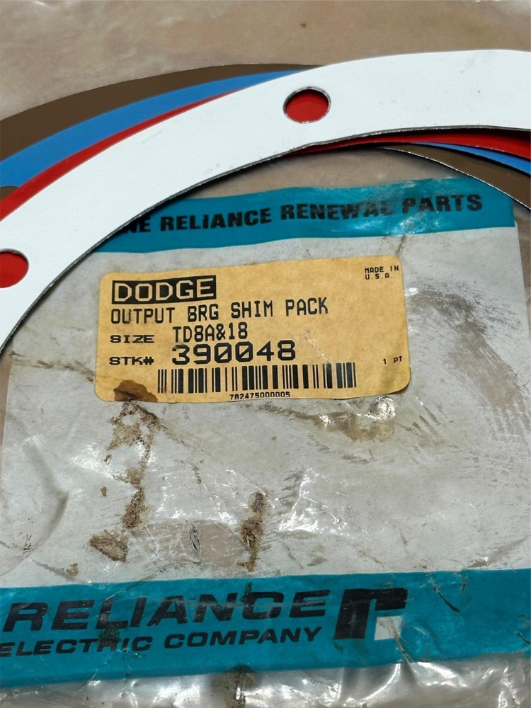 Dodge 390048 Output Bearing Shim Pack