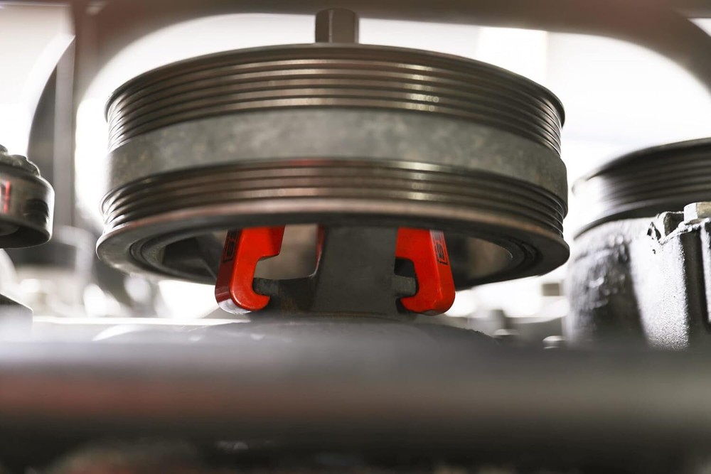 ARES 71002 - Harmonic Balancer Puller Kit - Adjustable 3-Jaw Puller Fits Most...