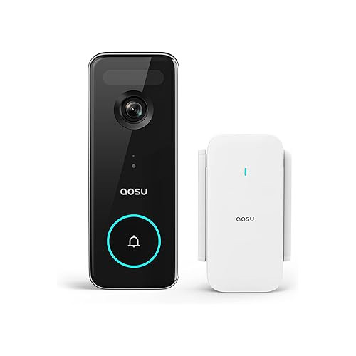 AOSU Doorbell Camera Wireless