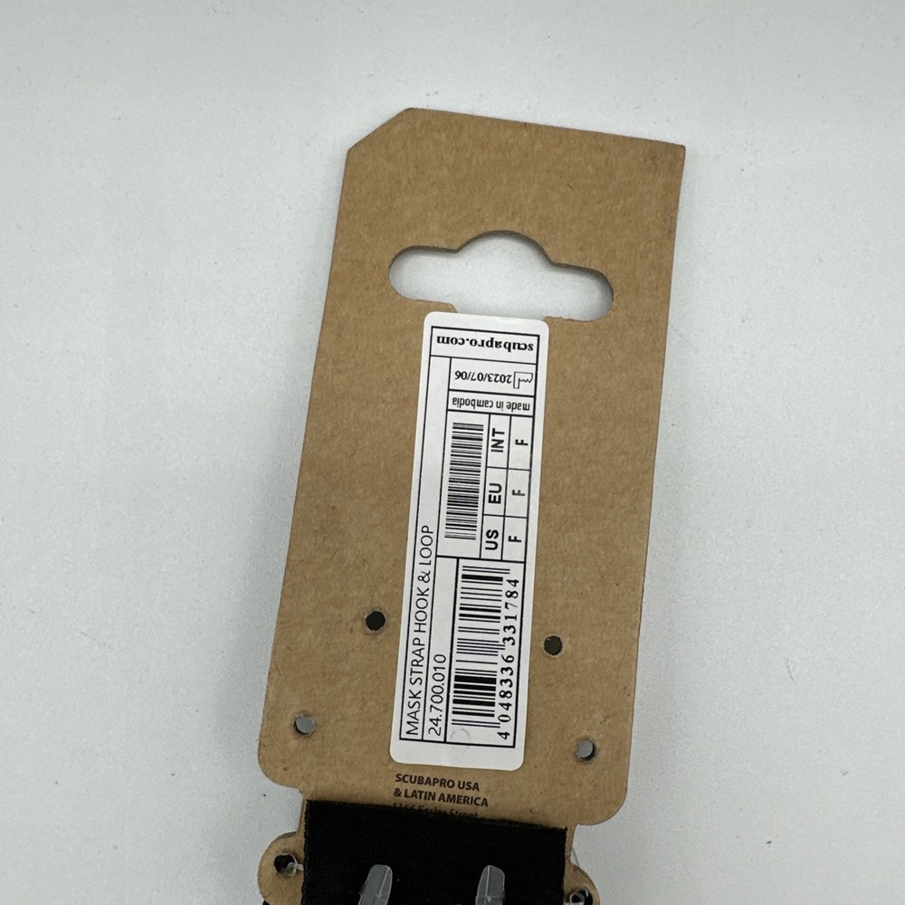 ScubaPro Dive Mask Strap Hook&loop 24.700.010