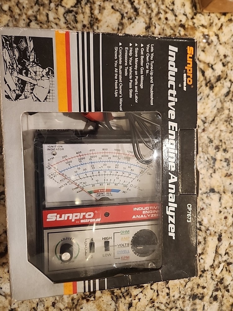 Sunpro Inductive Engine Analyzer CP7673 Free Ship