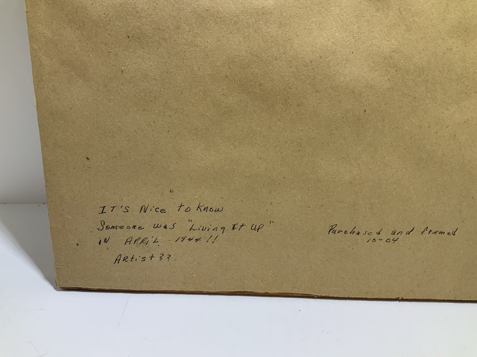 Vintage Mexico City Caricature Man With Cigar Xochimilco 1944 Rare Signed Art