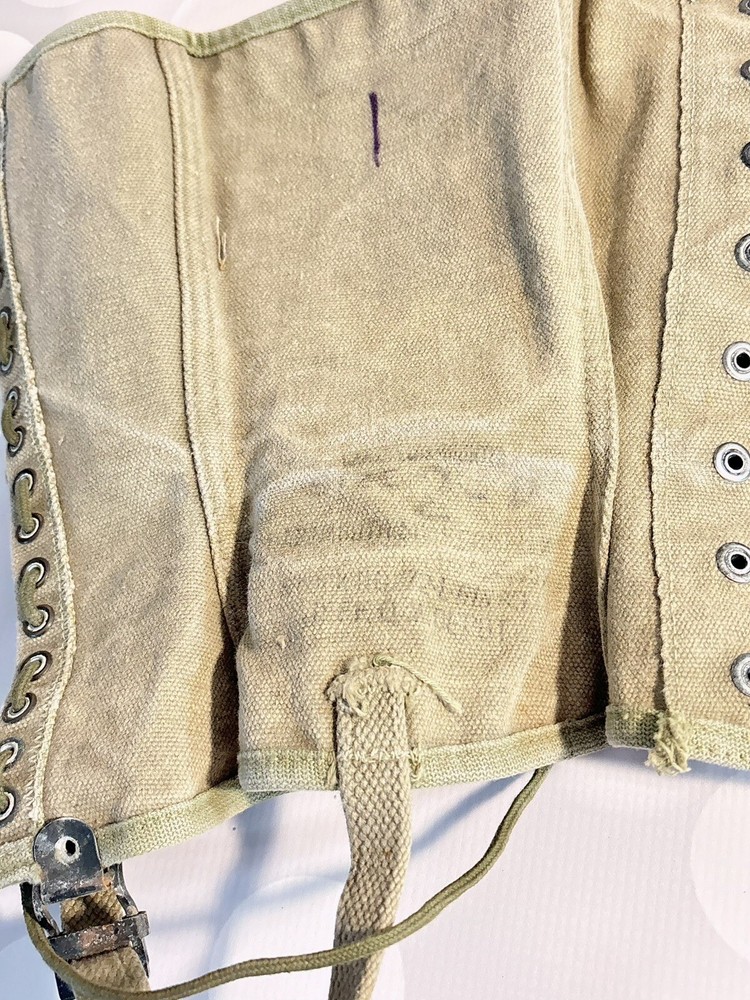 ORIGINAL WWII US ARMY COMBAT FIELD LEGGINGS W/ LACES Military Uniform