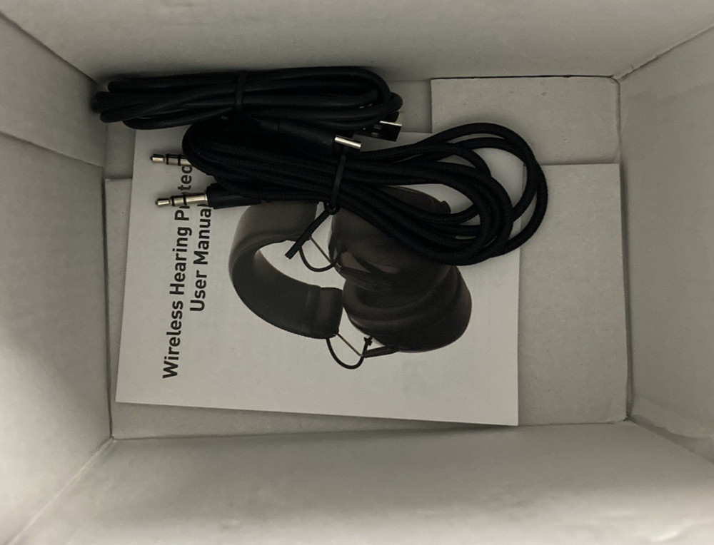 Wireless Hearing Protector With Bluetooth Technology Model Ac136