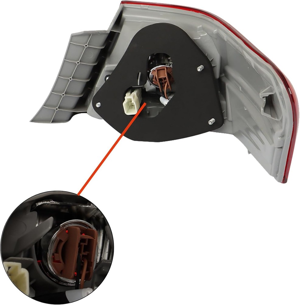 1-Pack Left Outer Rear Tail Light Assembly Replacement for Camry 2010-2011