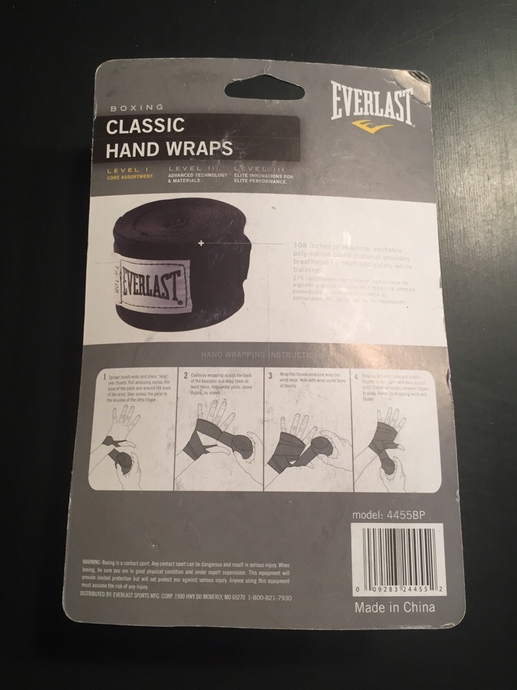 Boxing Classic Hand Wraps - one pair
