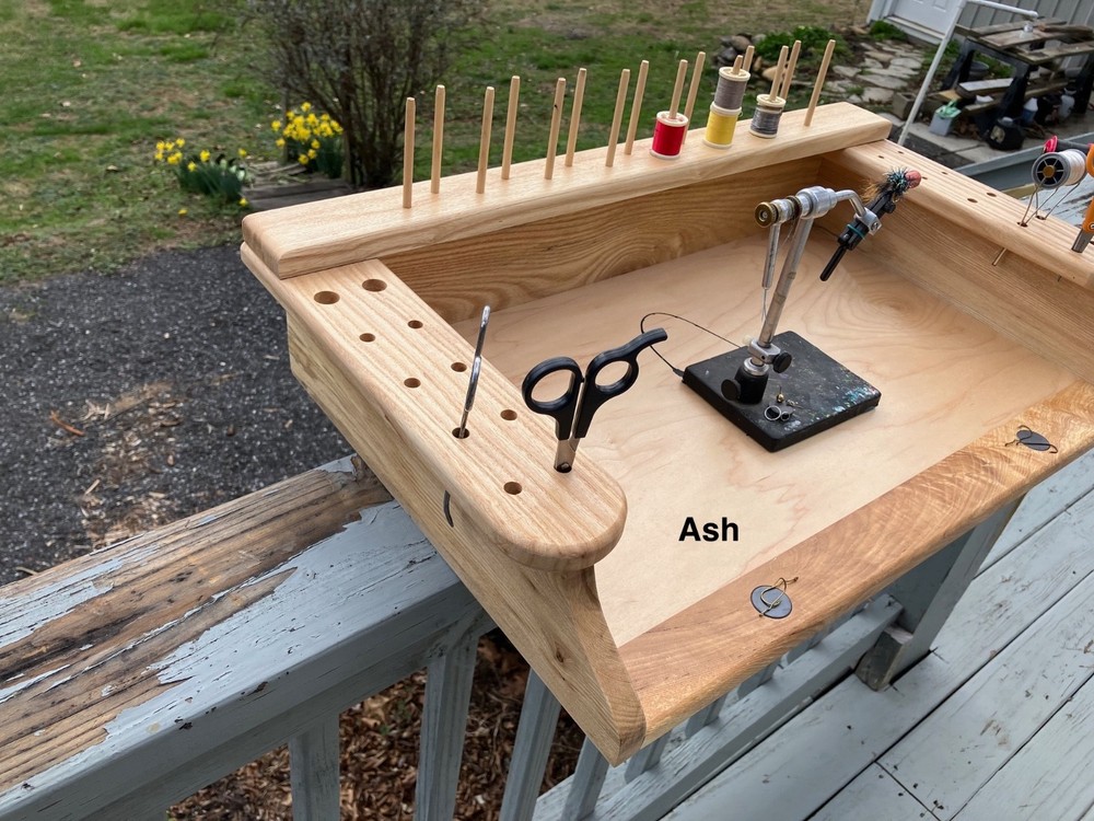 Fly Tying Bench in Ash