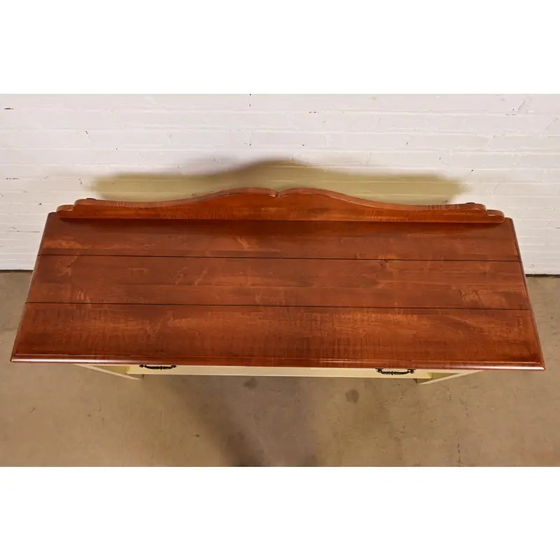 Ethan Allen American Colonial Maple Sideboard Buffet Server or Console Table