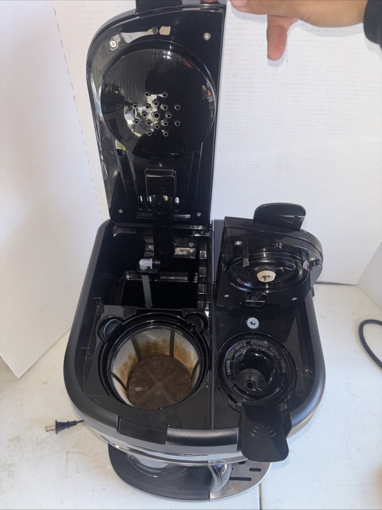 bella PRO MultiBrew 12-Cup Drip & Single-Serve Coffee Maker - Black Stainless