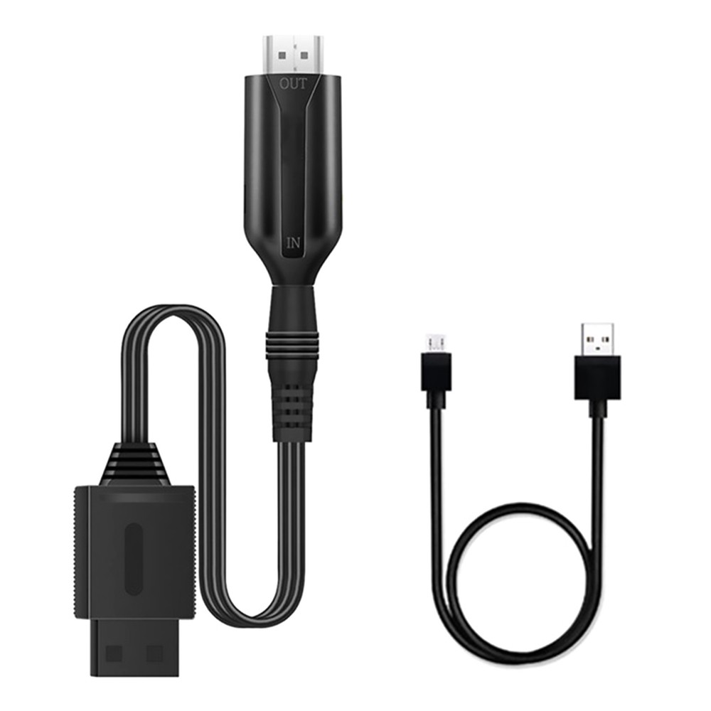 1 Pcs USB Cable Wire Durable Replacement For WII to HDMI Converter Adapter