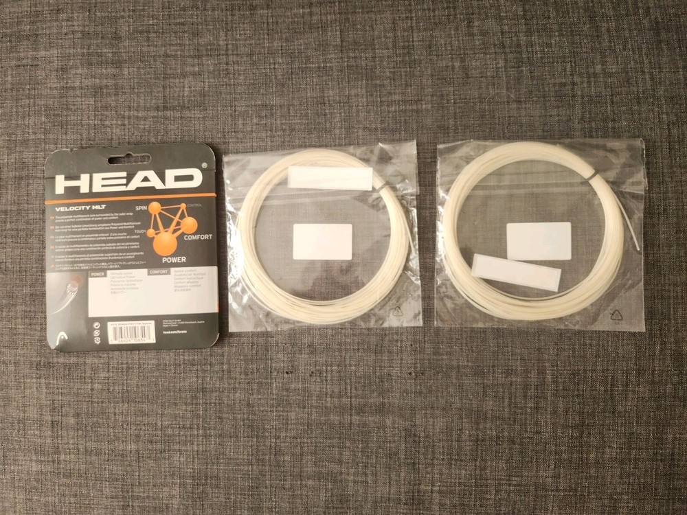 Head Velocity MLT string 1 set 17g, 2 sets 16g demo