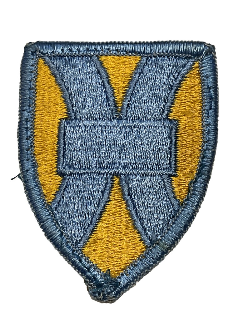 Vietnam Era U.S. 1st Army Support Command Full Color Merrowed Edges Patch