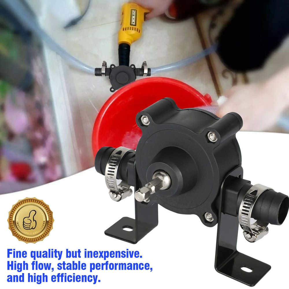 2025 New Portable Hand Drill Pump Water Transfer Pump, 2 pack