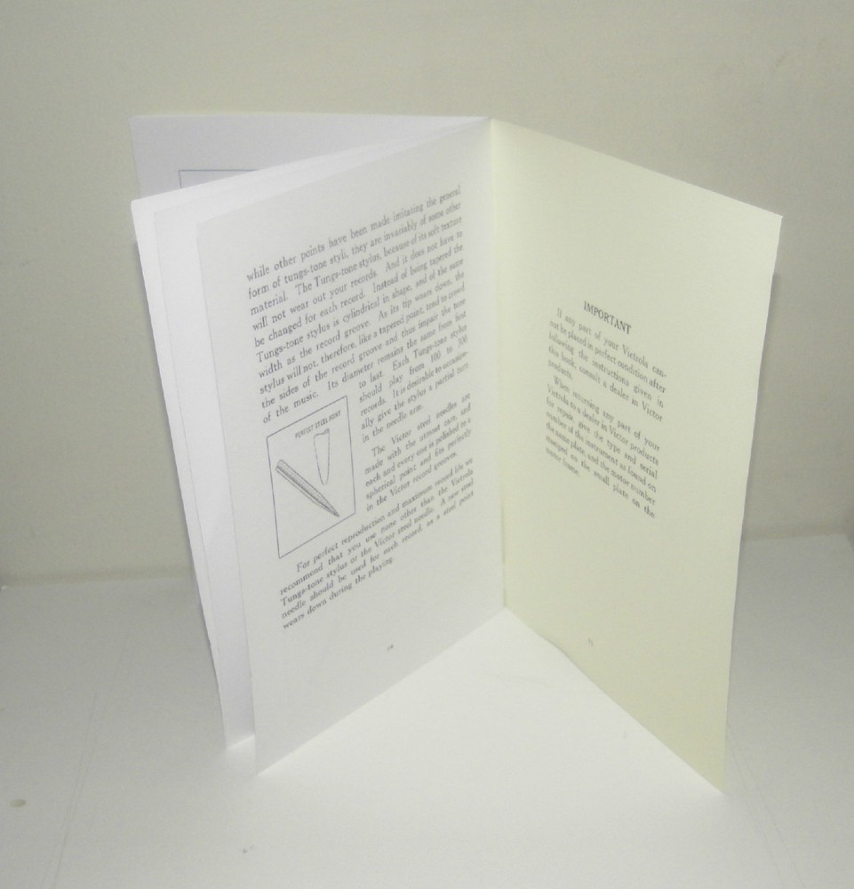 Victor Victrola Instruction Manual