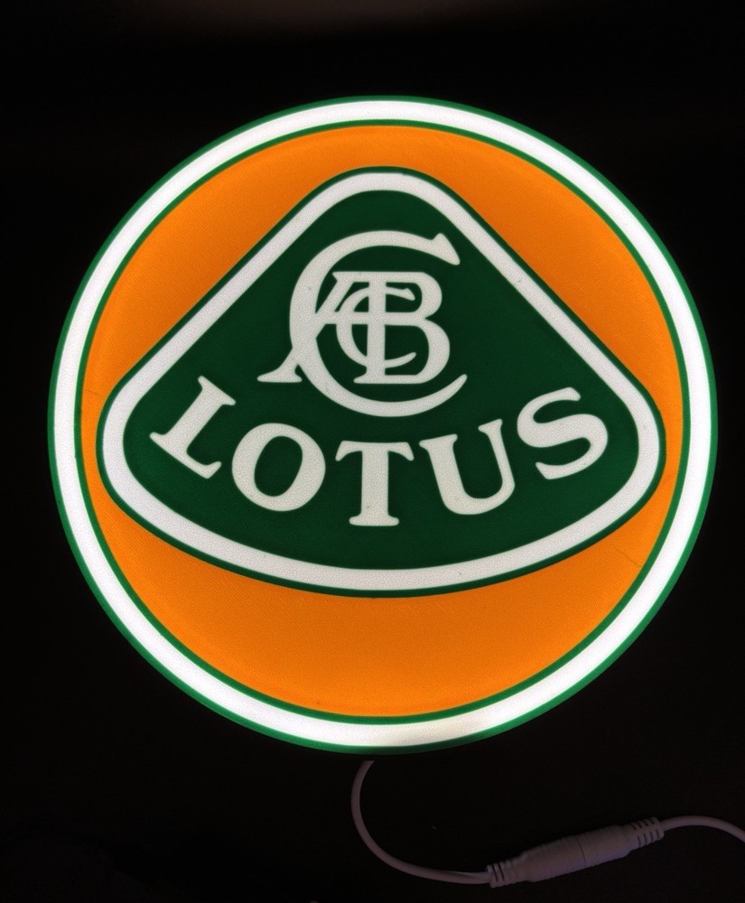Lotus - Light up LED Sign