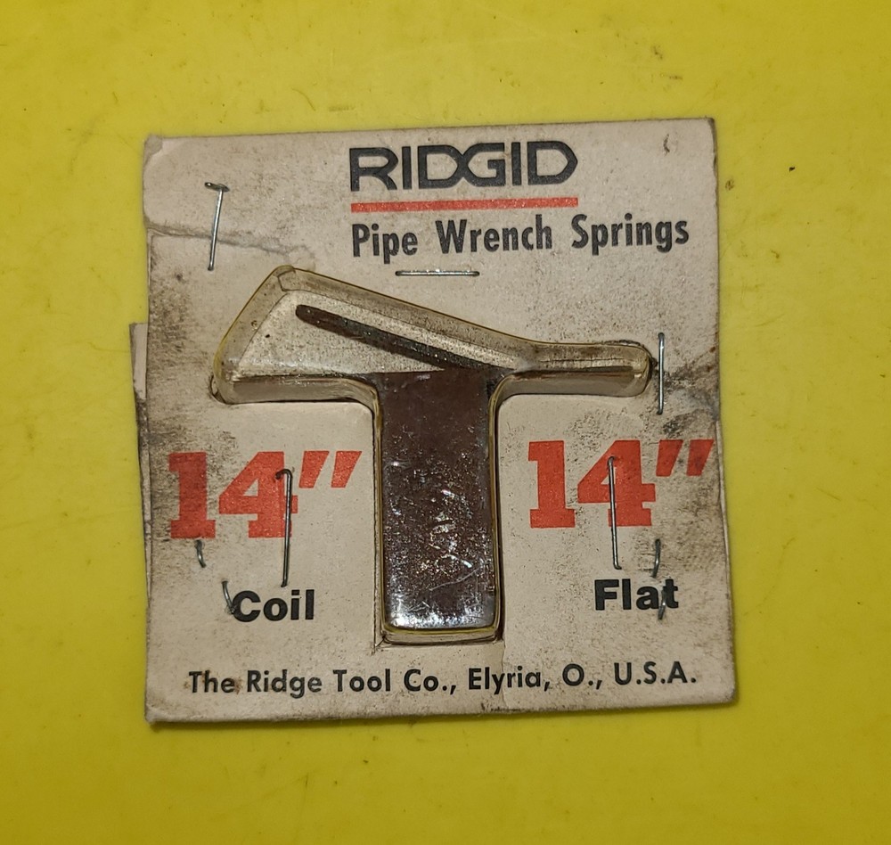 Ridgid E-2675 Pipe Wench Springs 14"