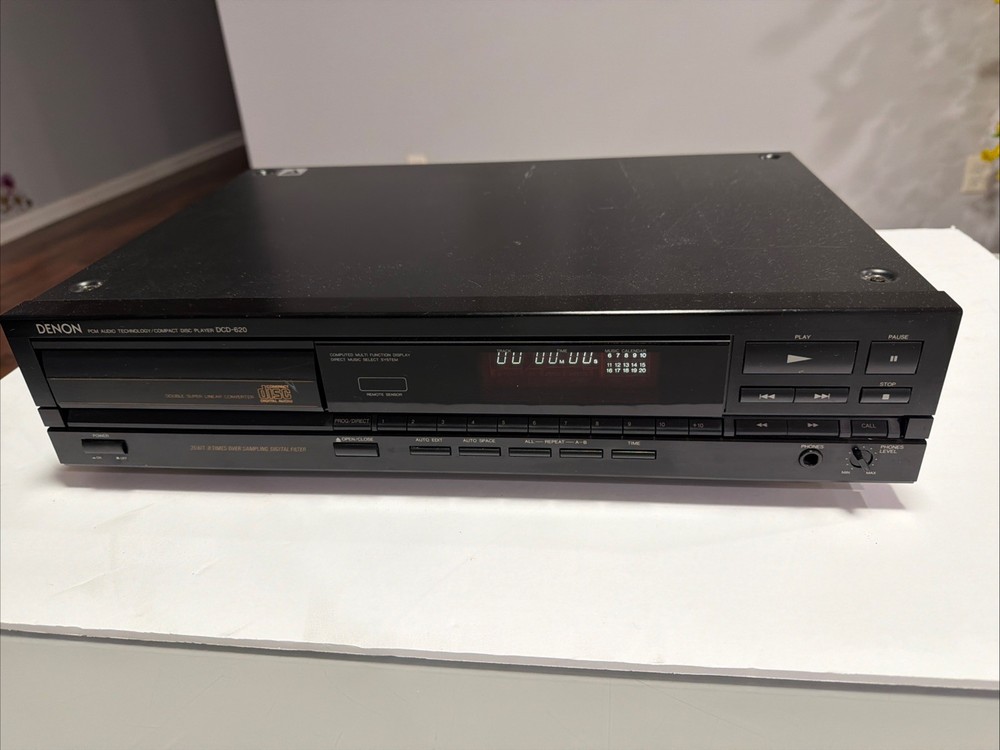 Denon DCD-620 Vintage Audiophile Single CD Player NO Remote