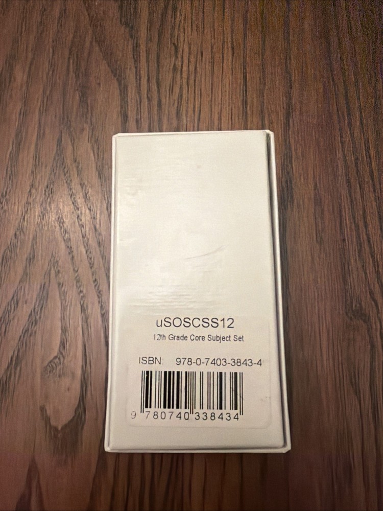 Switched On Schoolhouse High 12th Core (USB Flashdrive)
