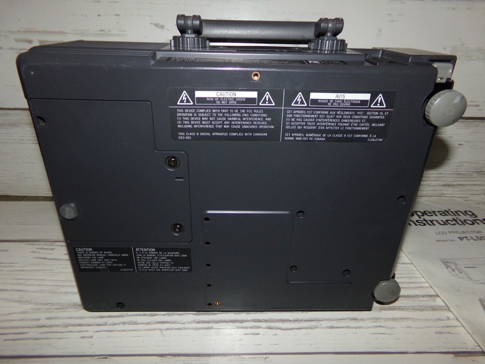 Panasonic PT-L557U LCD Projector W/ Remote