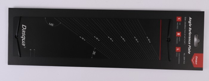 Angle Reference Plate Dasqua Black-Red 1804-7111 Woodworking etc