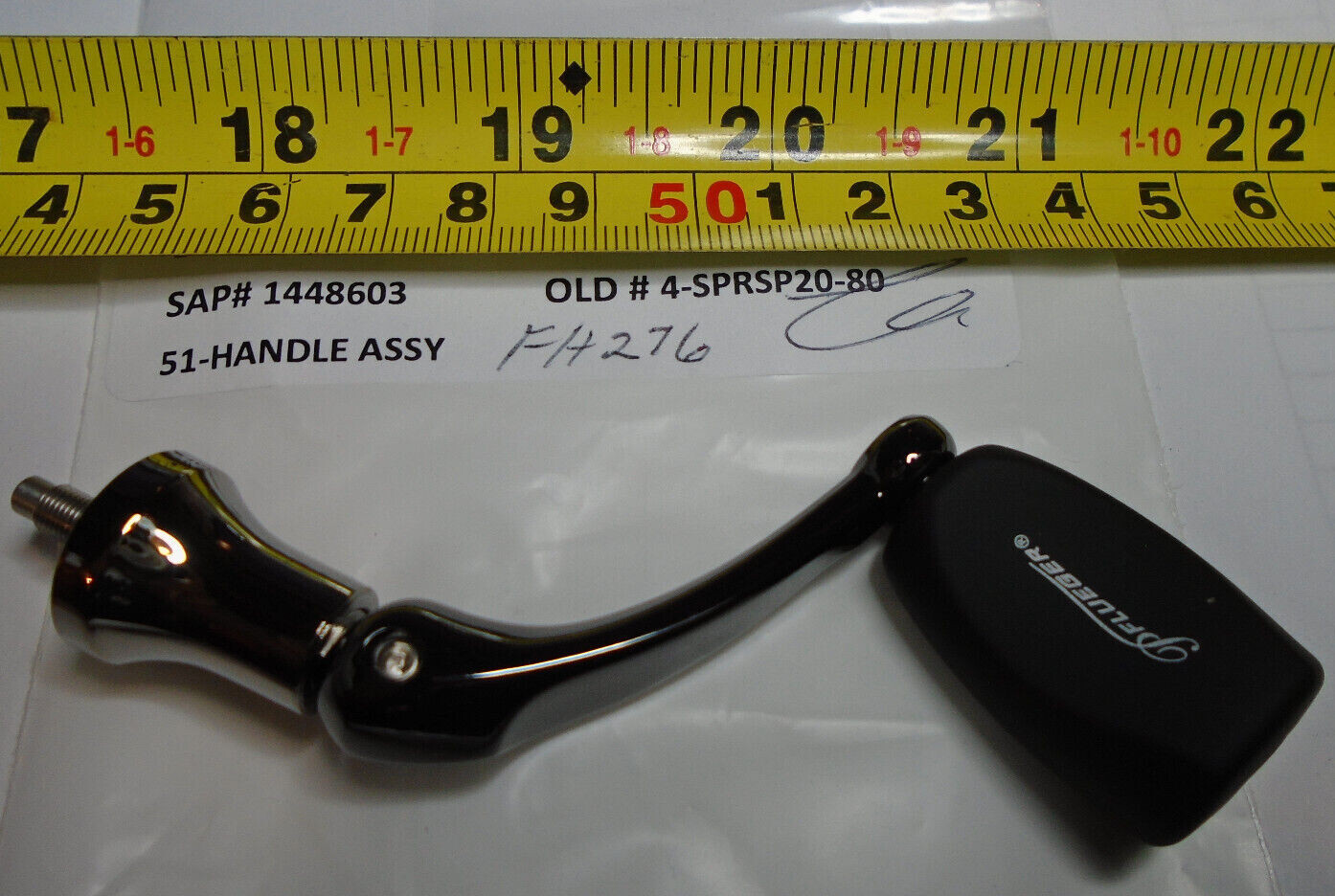 PFLUEGER reel (new) parts, HANDLE, #1448557, 1448579, 1448603, 1448525, 1249002