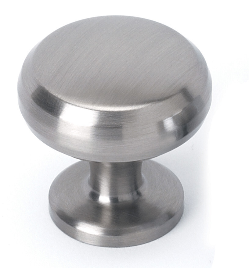 Alno Knobs A1174-SN 1.25" Knob in Satin Nickel