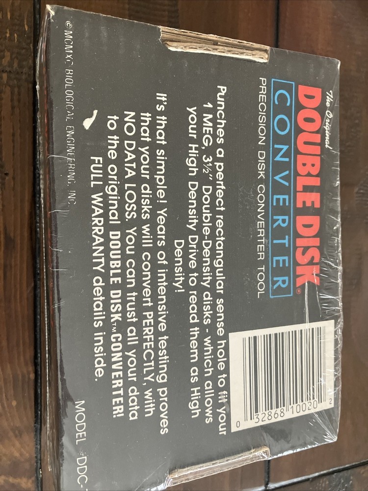 Double Disk Precision Converter Tool Model #DDC-741 New OS 3 1/2 For PC & MAC