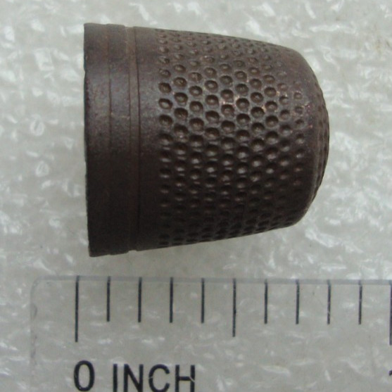 Antique Old Brass Thimble M