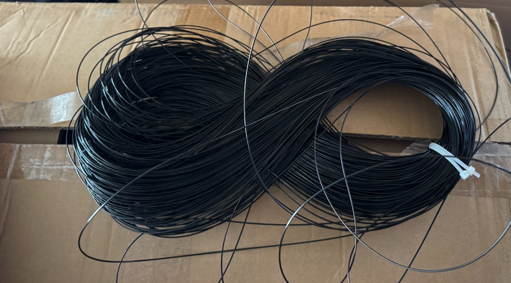 Naroote Tennis String 1.25mm Wire Diameter 200m Double Ribbed Design Polyester