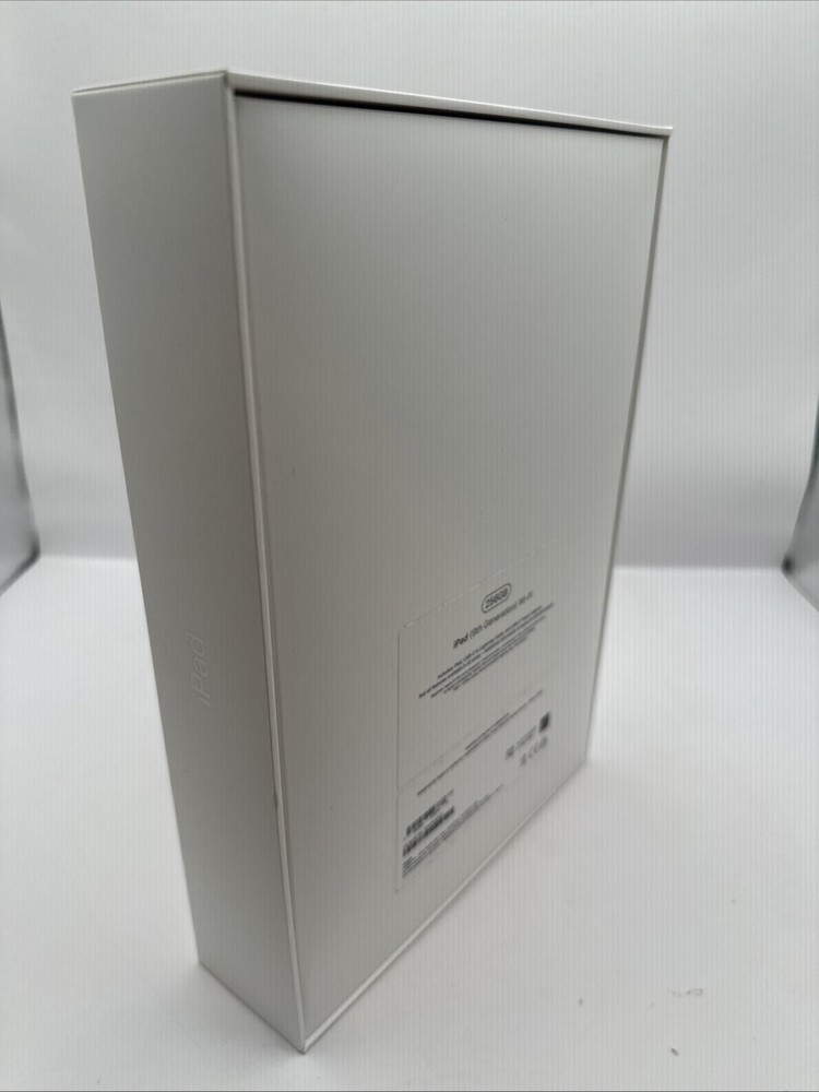 iPad 9th Generation Wi-Fi 256 GB Silver A2602 (EMPTY BOX ONLY)